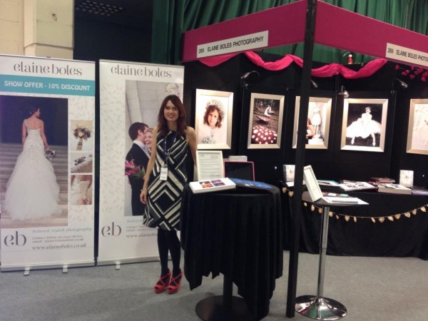 Me and Sandown park wedding fair 2015